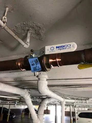 Copper pipe repair and valve work for Water Line Repair in Tea